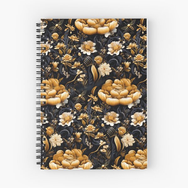 Item preview, Floral bees designed and sold by CrazyCrowFlight.