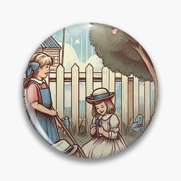 Item preview, Children Playing in a 1960s Park designed and sold by autrouvetout.