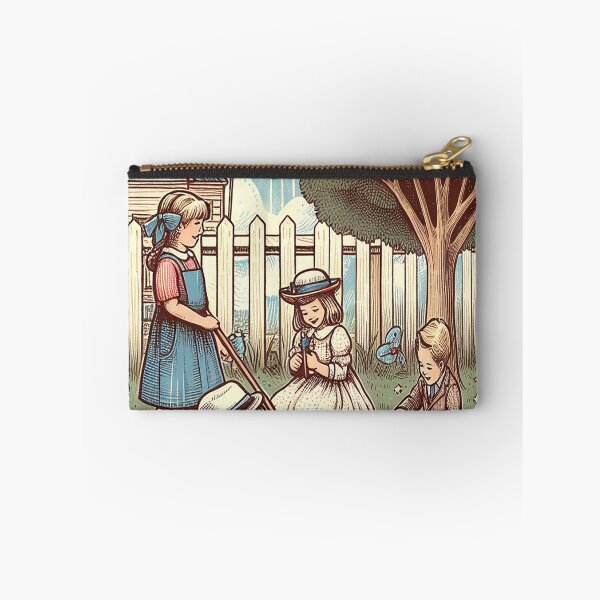 Item preview, Children Playing in a 1960s Park designed and sold by autrouvetout.