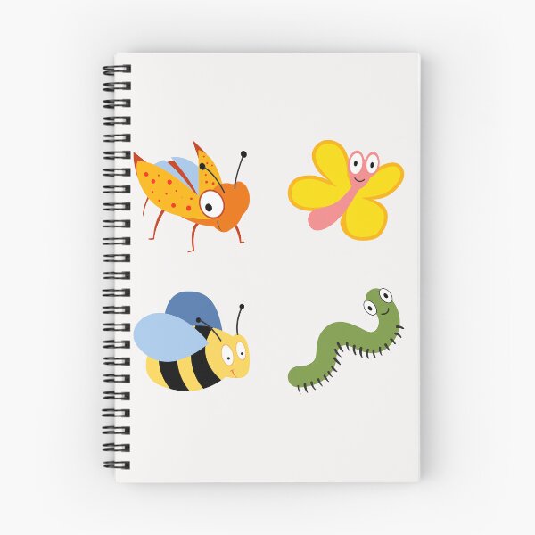 Item preview, kawaii spring insects for nature lovers designed and sold by huape.