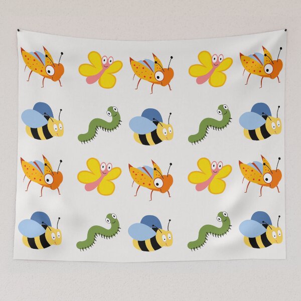 Item preview, kawaii spring insects for nature lovers designed and sold by huape.