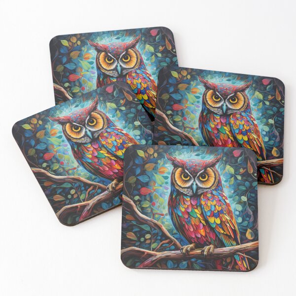 Item preview, Owl Sat on Branch designed and sold by whitecat23.