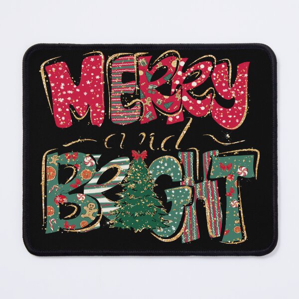 Item preview,  Merry and Bright Christmas doodle  designed and sold by Smix Pixels.