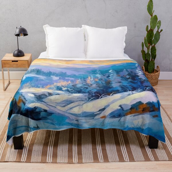 Item preview, Frozen Winter Snow Art Abstract Landscapes Oil Painting Scenes Artwork A944 09 designed and sold by MPCFICTION.