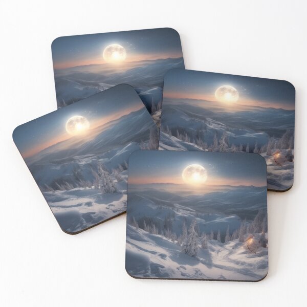 Item preview, Frozen Winter Snow Art Abstract Landscapes Oil Painting Scenes Artwork A944 10 designed and sold by MPCFICTION.