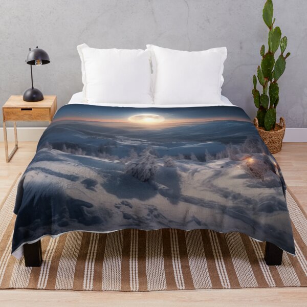 Item preview, Frozen Winter Snow Art Abstract Landscapes Oil Painting Scenes Artwork A944 10 designed and sold by MPCFICTION.