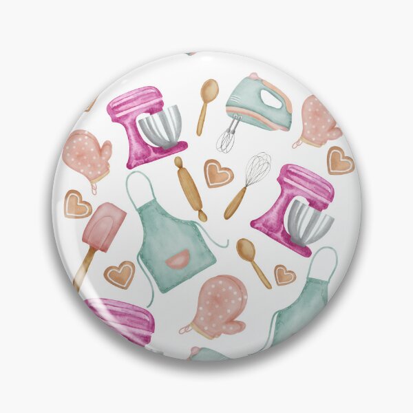 Item preview, Baking Love Baking tools pattern hand mixer,cake mixer,apron,rolling pin ,cooking gloves,and cookies designed and sold by Hawa Shama.