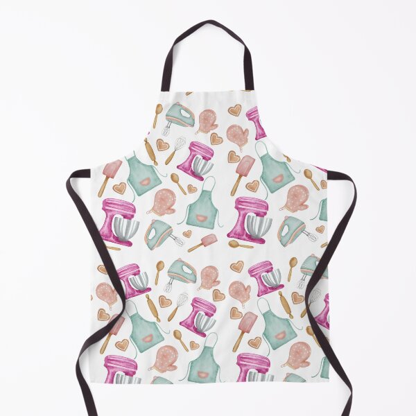 Item preview, Baking Love Baking tools pattern hand mixer,cake mixer,apron,rolling pin ,cooking gloves,and cookies designed and sold by Hawa Shama.