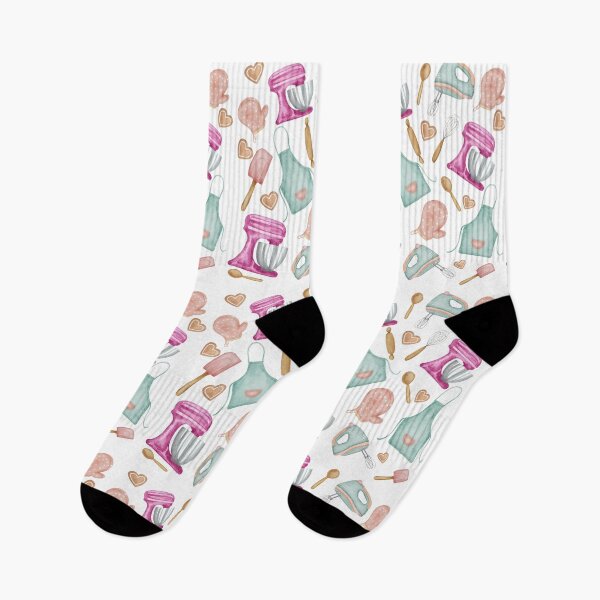 Item preview, Baking Love Baking tools pattern hand mixer,cake mixer,apron,rolling pin ,cooking gloves,and cookies designed and sold by Hawa Shama.