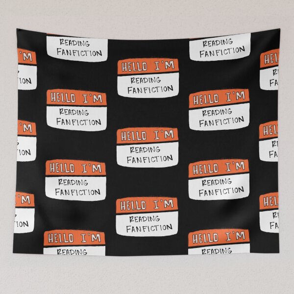 Item preview, Hello I'm Reading Fanfiction designed and sold by notastranger.