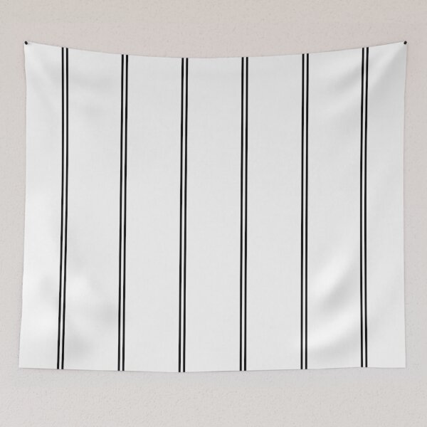 Item preview, Notts County 1983 Retro White and Black Pinstripes  designed and sold by Sporting Colour.