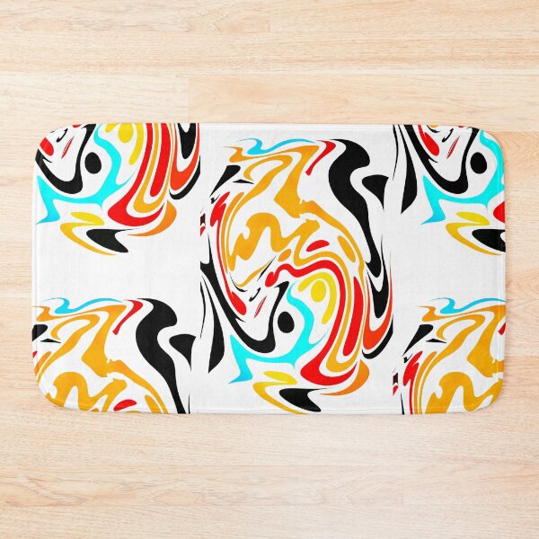 Item preview, modern colorful abstract art  designed and sold by birasart.