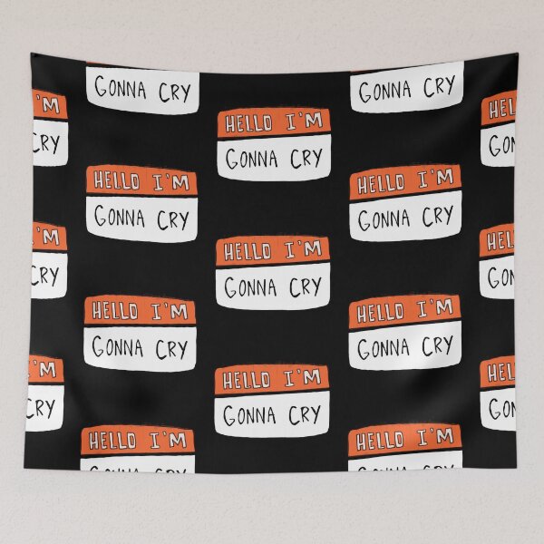 Item preview, Hello I'm Gonna Cry designed and sold by notastranger.