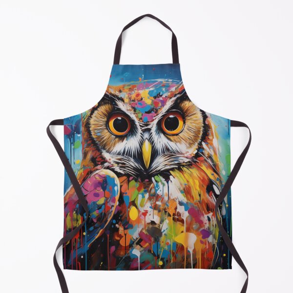 Item preview, Paint Splash Owl designed and sold by whitecat23.