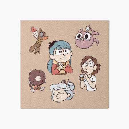 Hilda Sketchbook Jorgen Giant Art Board Print for Sale by Stebop Designs