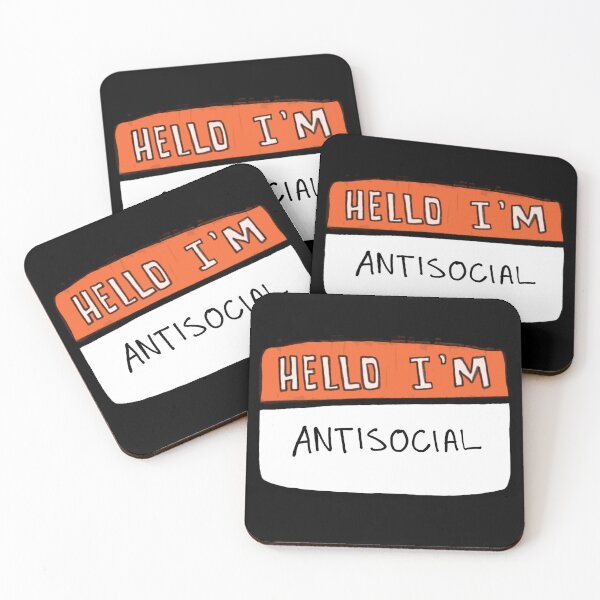 Item preview, Hello I'm Antisocial designed and sold by notastranger.