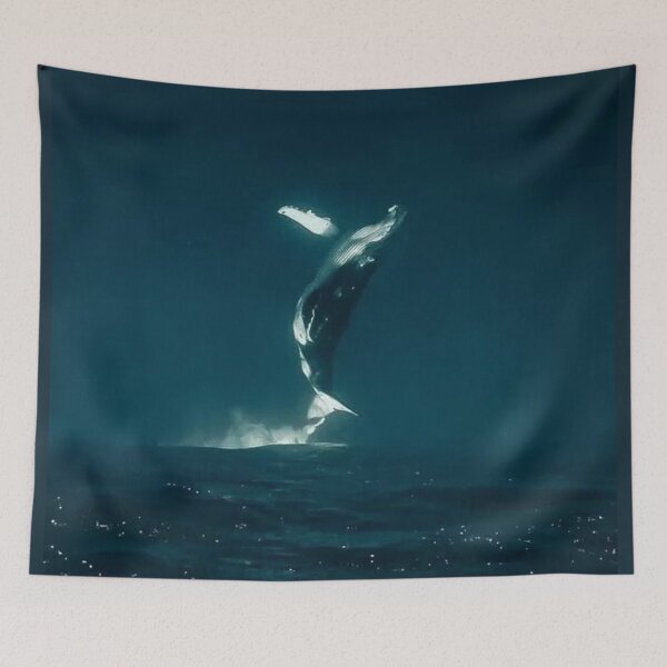 Item preview, orca breaching water designed and sold by ritusdesigns.