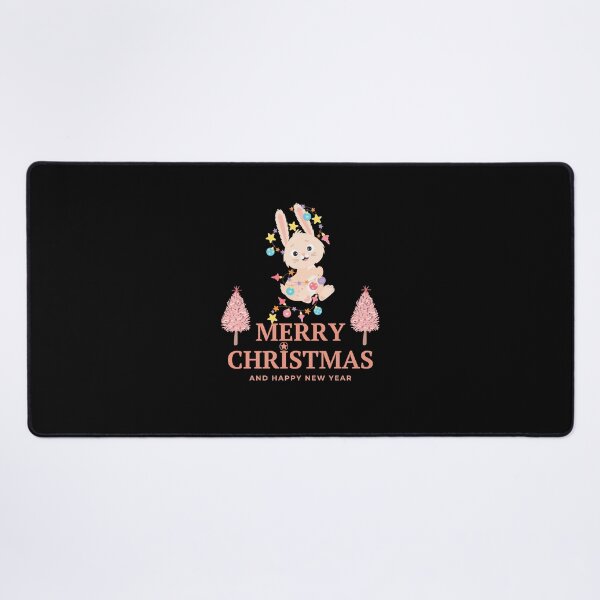 Item preview, Bunny merry Christmas and happy new year rabbit lovers  designed and sold by ARFC007 ⭐⭐⭐⭐⭐.
