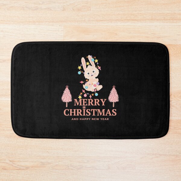 Item preview, Bunny merry Christmas and happy new year rabbit lovers  designed and sold by ARFC007 ⭐⭐⭐⭐⭐.