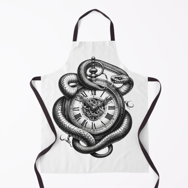 Item preview, An Ancient Clock with Snake designed and sold by AdisKucius.