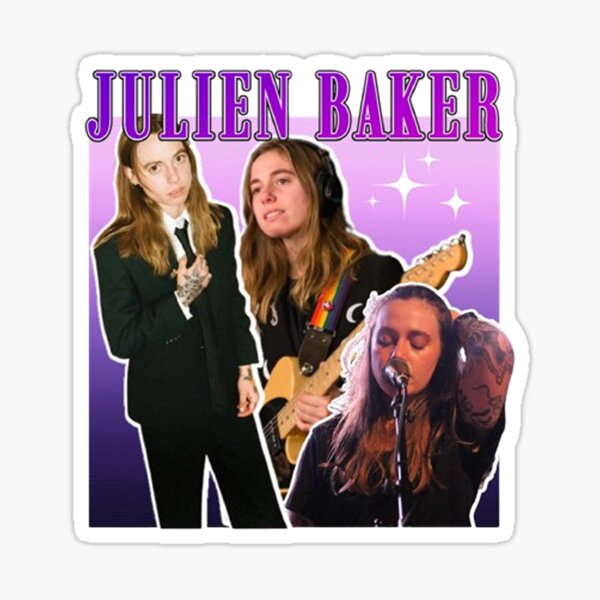 Artikel-Vorschau von Julien Baker-Collage, designt und verkauft von meowmeowlit.