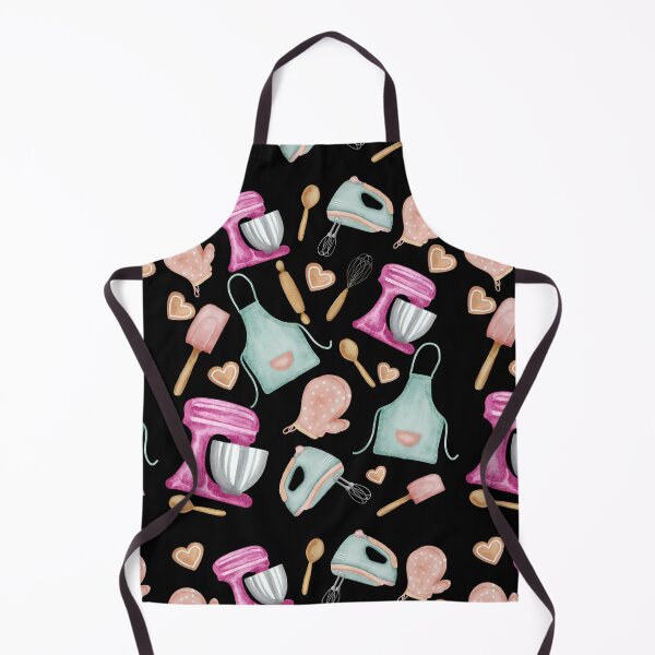 Item preview, Baking Love Baking tools pattern hand mixer,cake mixer,apron,rolling pin ,cooking gloves,and cookies designed and sold by Hawa Shama.