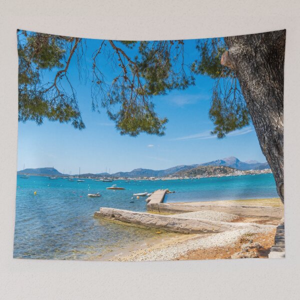 Artikelvorschau, Puerto Pollensa, Mallorca entworfen und verkauft von GG WALL ART.