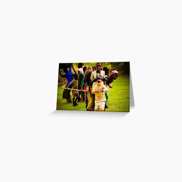 Piracy: A Birthday Theme Greeting Card