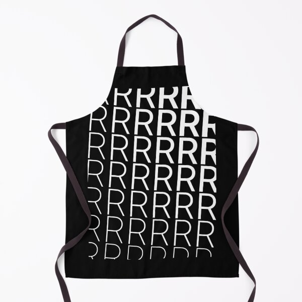 Item preview, "R" Oblique Style Typography Lettering Design Essential Monogram T-Shirt  designed and sold by poppiq.
