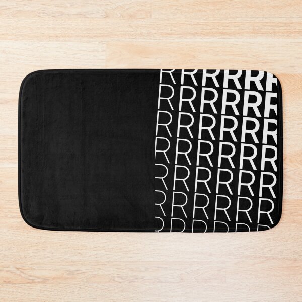 Item preview, "R" Oblique Style Typography Lettering Design Essential Monogram T-Shirt  designed and sold by poppiq.