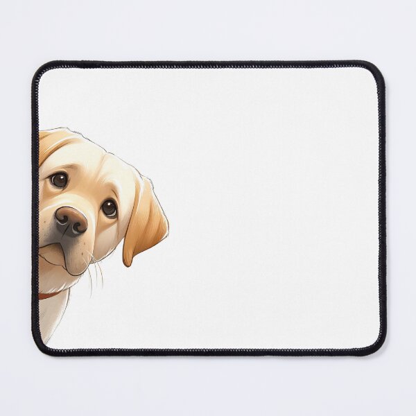 Item preview, Peeking Labrador Retriever - White designed and sold by FoxfireStardust.