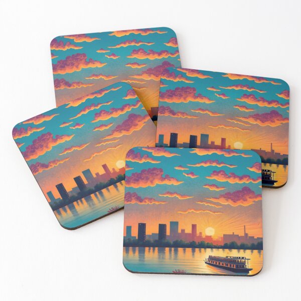 Item preview, Twilight on the Mississippi designed and sold by ArtsDestination.