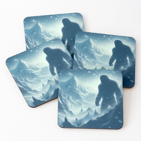 Item preview, The mythical Yeti, the Abominable Snowman designed and sold by AI-Only Creations.