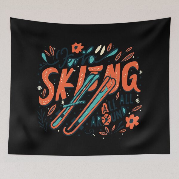 Item preview, Skiing - winter sport designed and sold by desinganddecor.