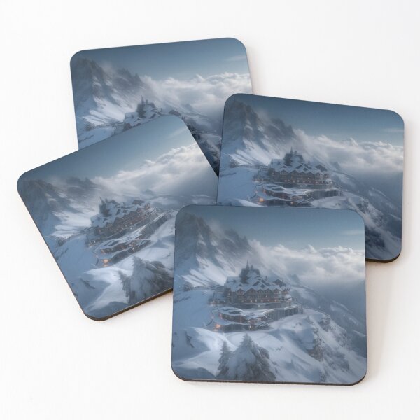 Item preview, Frozen Winter Snow Art Abstract Landscapes Oil Painting Scenes Artwork A944 14 designed and sold by MPCFICTION.
