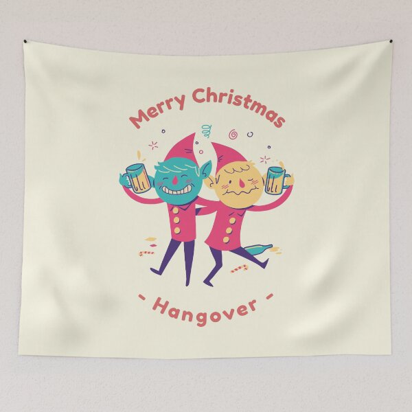 Item preview, Merry Christmas Hangover designed and sold by ThreadmyCanvas.