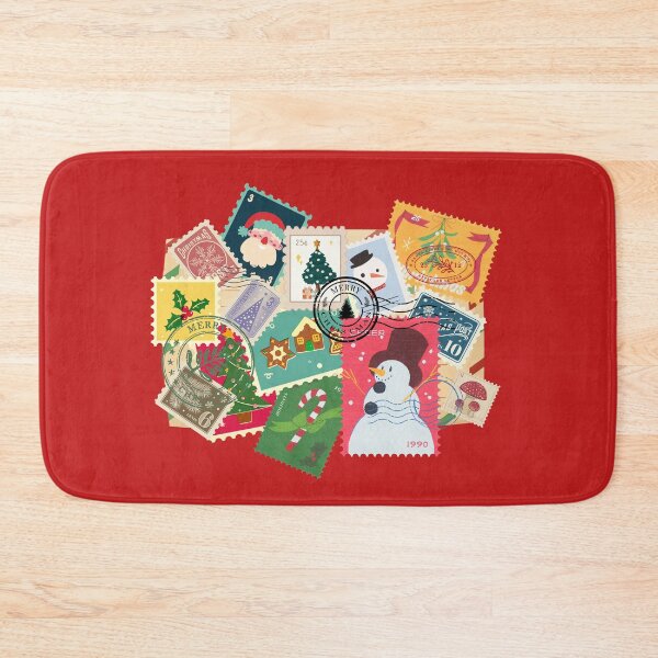 Item preview, Christmas Postage Stamps designed and sold by AnulaArt.