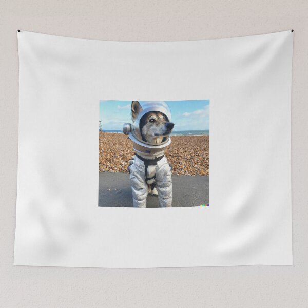 Item preview, Space Dog #2 designed and sold by AdventuresNoise.