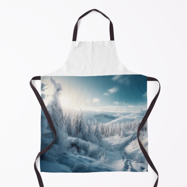 Item preview, Frozen Winter Snow Art Abstract Landscapes Oil Painting Scenes Artwork A944 15 designed and sold by MPCFICTION.