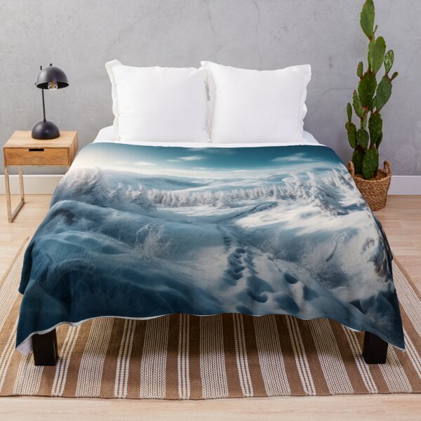 Item preview, Frozen Winter Snow Art Abstract Landscapes Oil Painting Scenes Artwork A944 15 designed and sold by MPCFICTION.