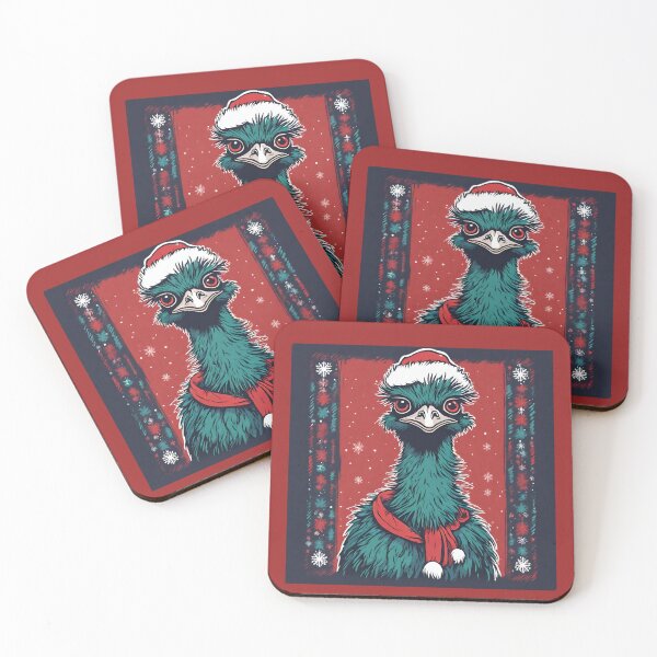 Item preview, Santa's Emu Aussie Christmas  designed and sold by CyberArtistOne.