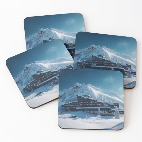 Item preview, Frozen Winter Snow Art Abstract Landscapes Oil Painting Scenes Artwork A944-16 designed and sold by MPCFICTION.