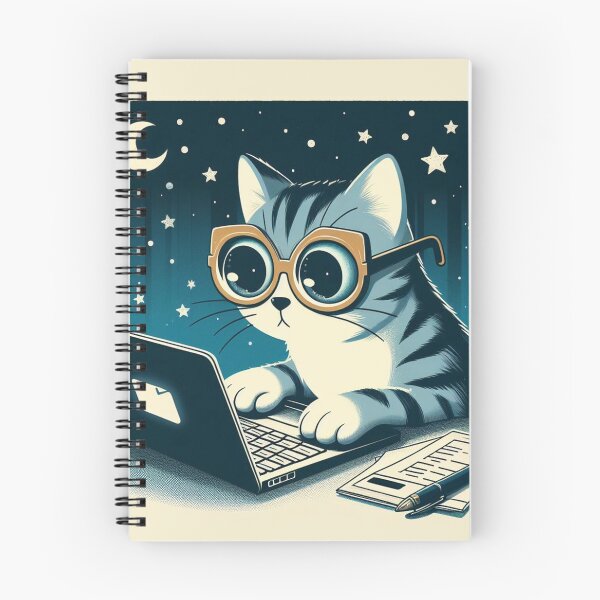Item preview, exam week cat designed and sold by Booksshack.