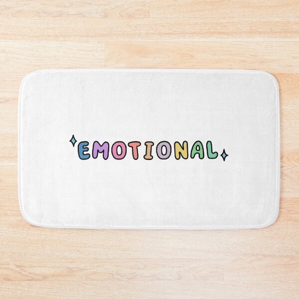 Item preview, Colourful funky "emotional" text.  designed and sold by NeurodiverseTea.