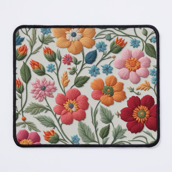 Item preview, Embroidery Seamless Floral Pattern - Edition 2 designed and sold by CharlieDesings.