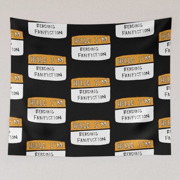 Item preview, Hello I'm Reading Fanfiction designed and sold by notastranger.