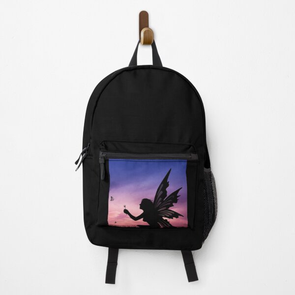 Item preview, Winged Fairy Silhouette At Sunset- Fairy Court Design designed and sold by CreativNode.