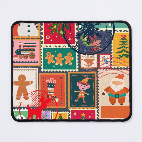Item preview, Christmas Postage Stamps designed and sold by AnulaArt.