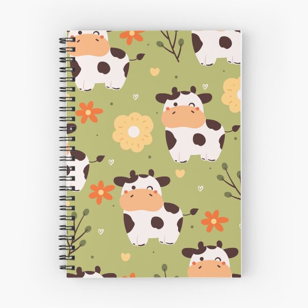 Item preview, Winking Cute Cows Pattern designed and sold by Sport-it.