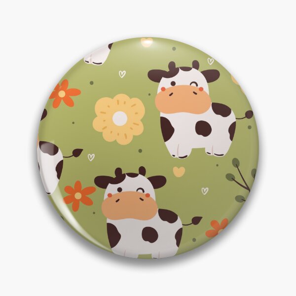 Item preview, Winking Cute Cows Pattern designed and sold by Sport-it.